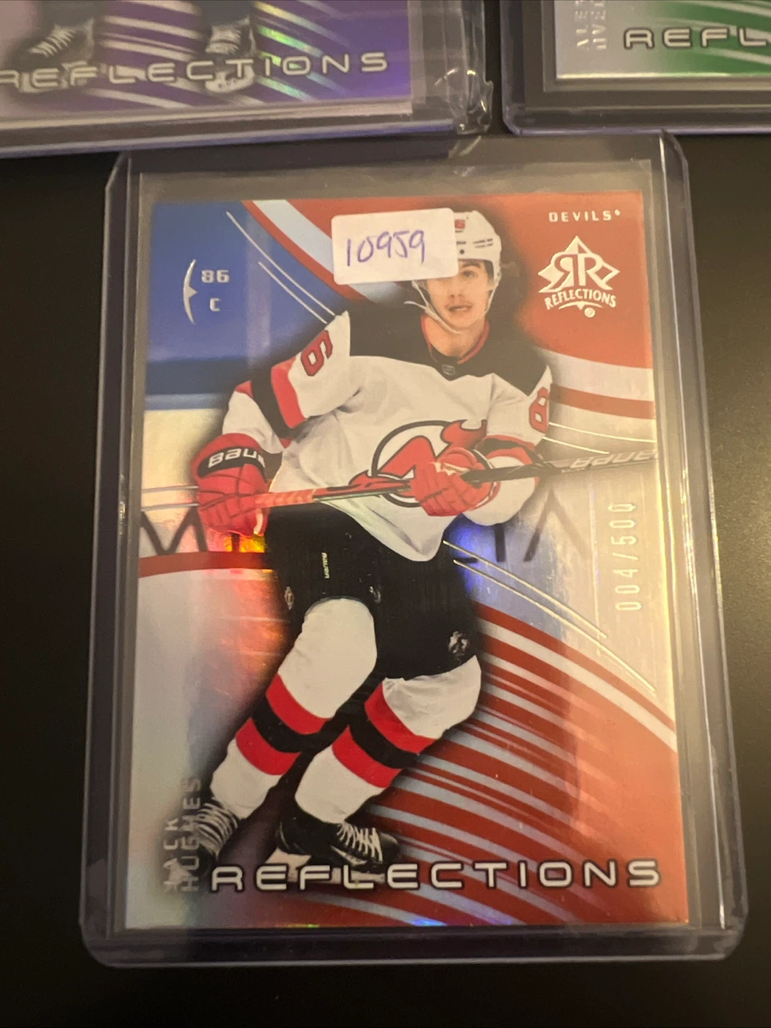 2023-24 Upper Deck SP Authentic Reflections Hockey Card Lot - photo 2