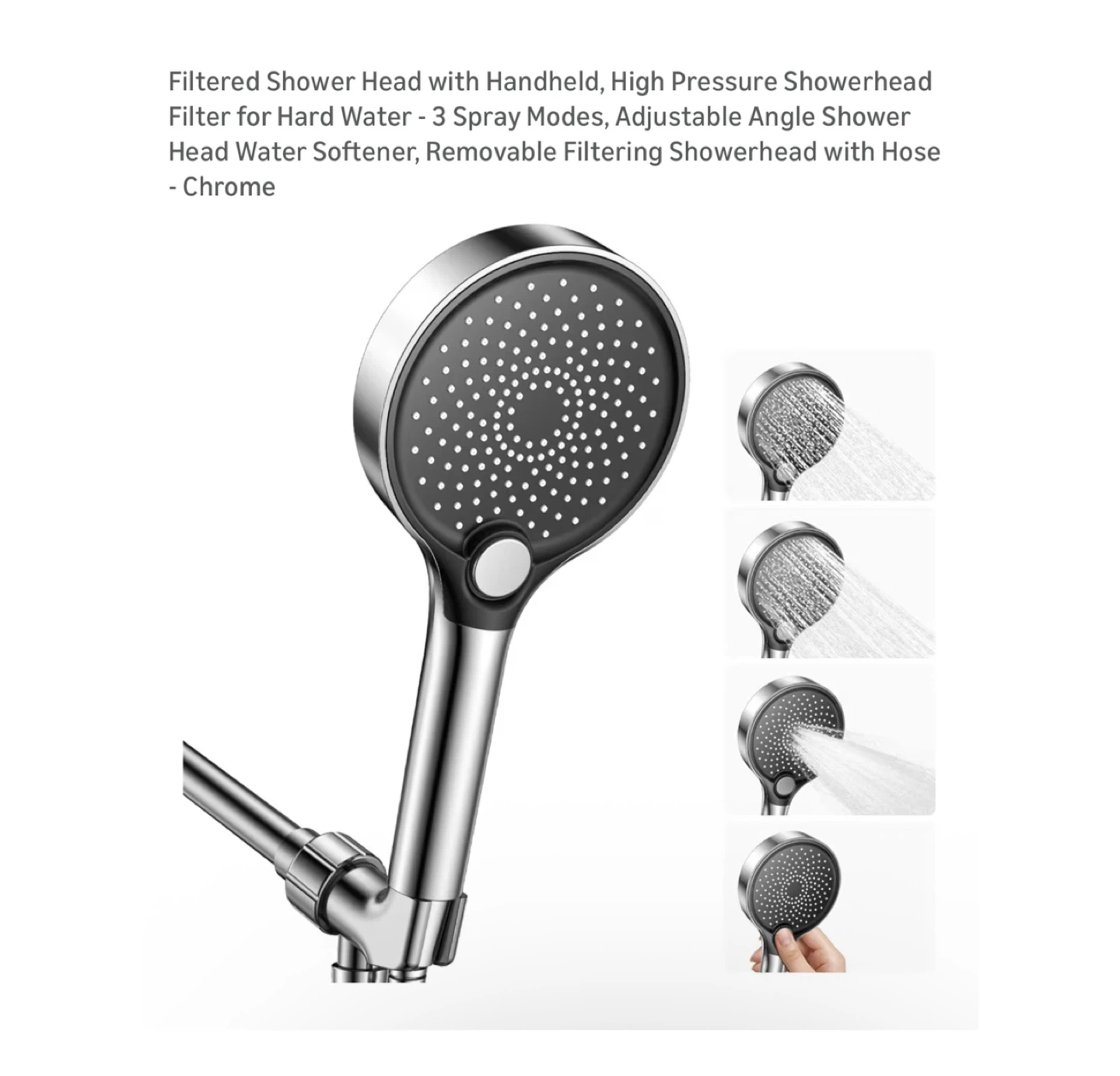 Brand new Filtered Shower Head with Handheld