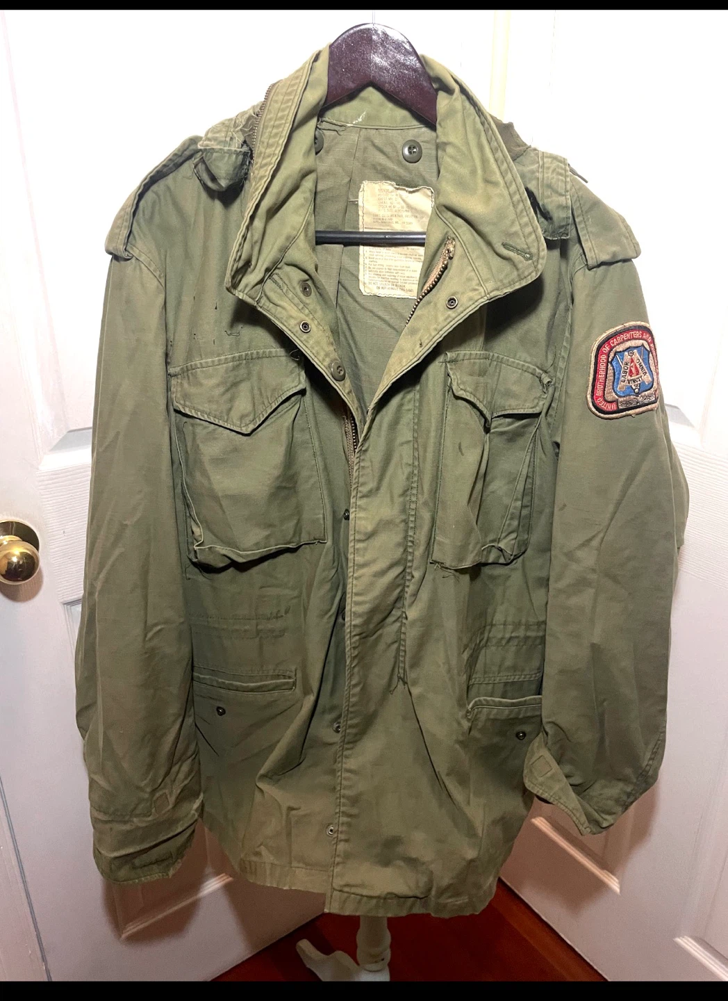 M-65 Field Coat - Medium Long - Olive Drab - photo 2