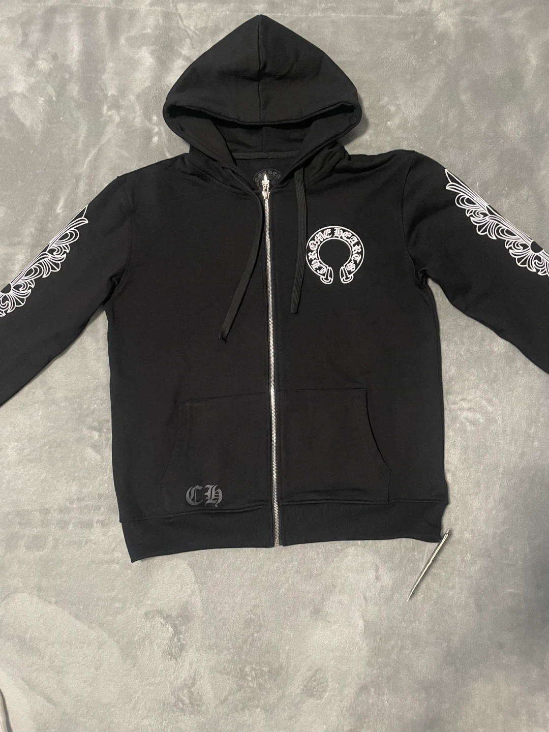 Chrome Hearts Zip-Up Hoodie - photo 2
