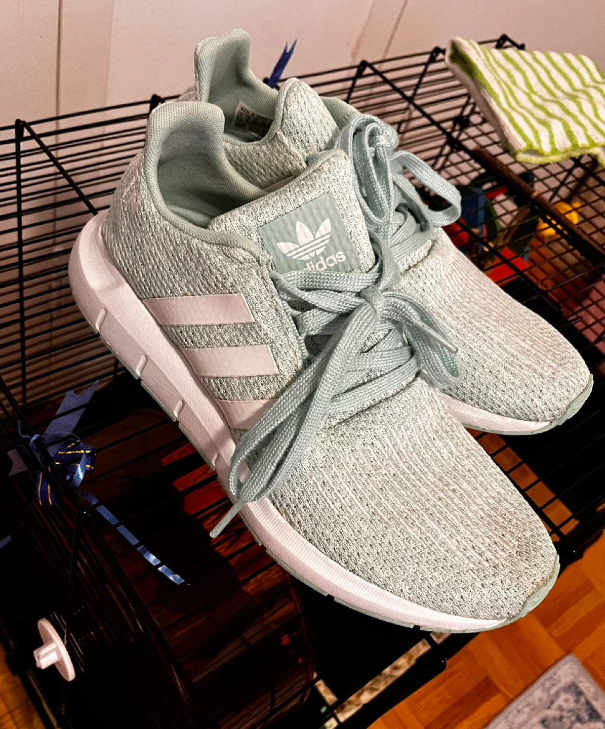 Adidas Swift Run Shoes - Mint Green - photo 2