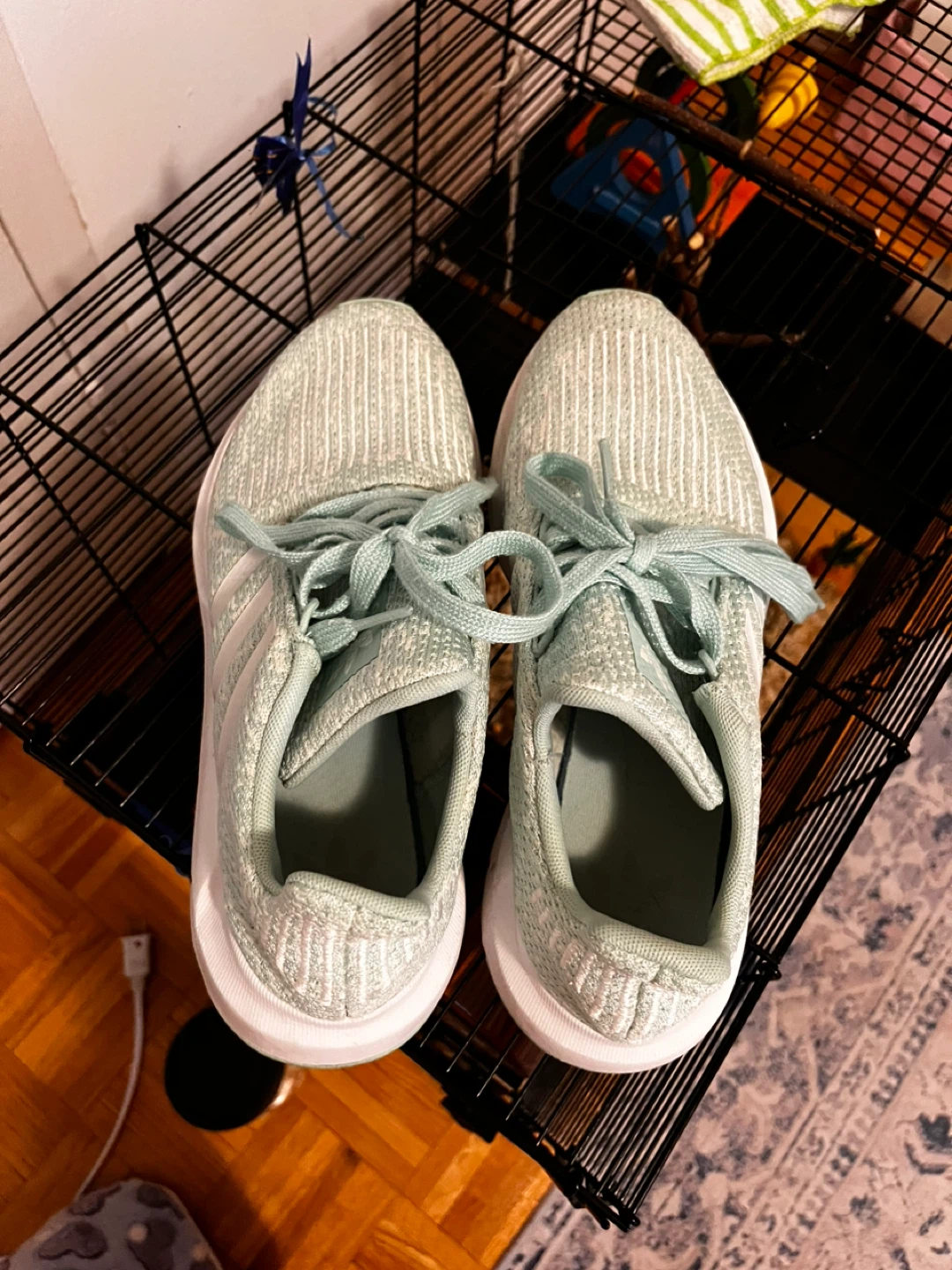 Adidas Swift Run Shoes - Mint Green - photo 4