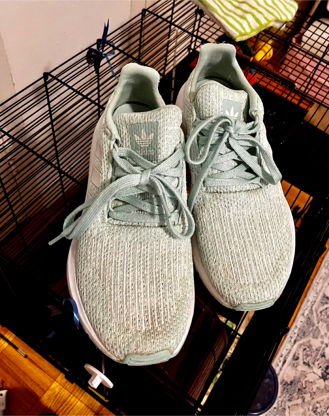 Adidas Swift Run Shoes - Mint Green - photo 3