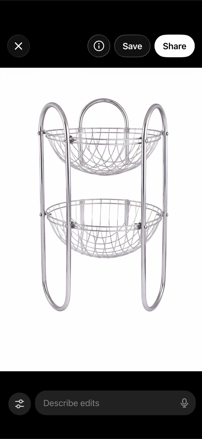 2-Tier Fruit Basket
