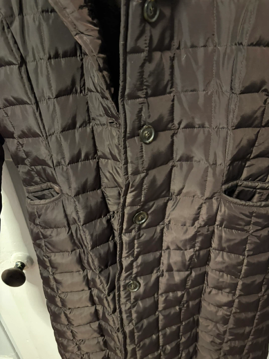 📸Calvin Klein Puffer Coat - Brown - Size S - photo 2