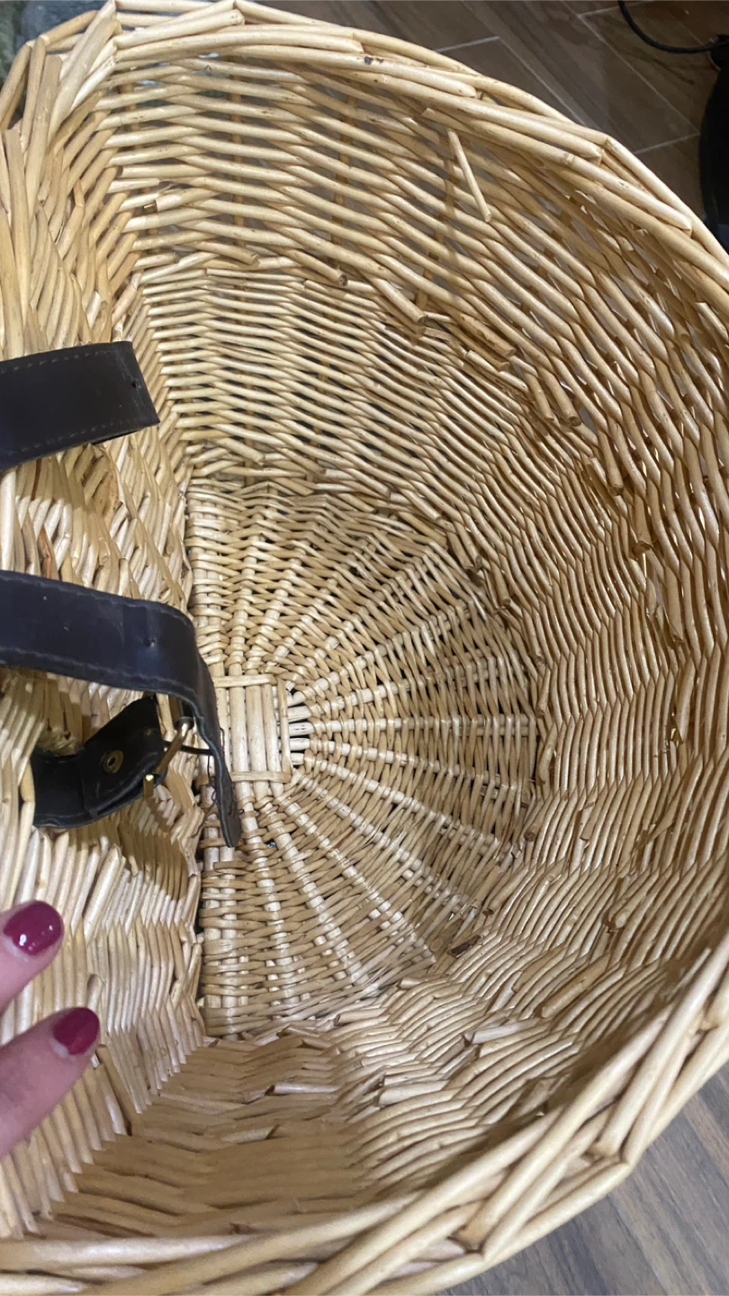 Retro bicycle basket - photo 4