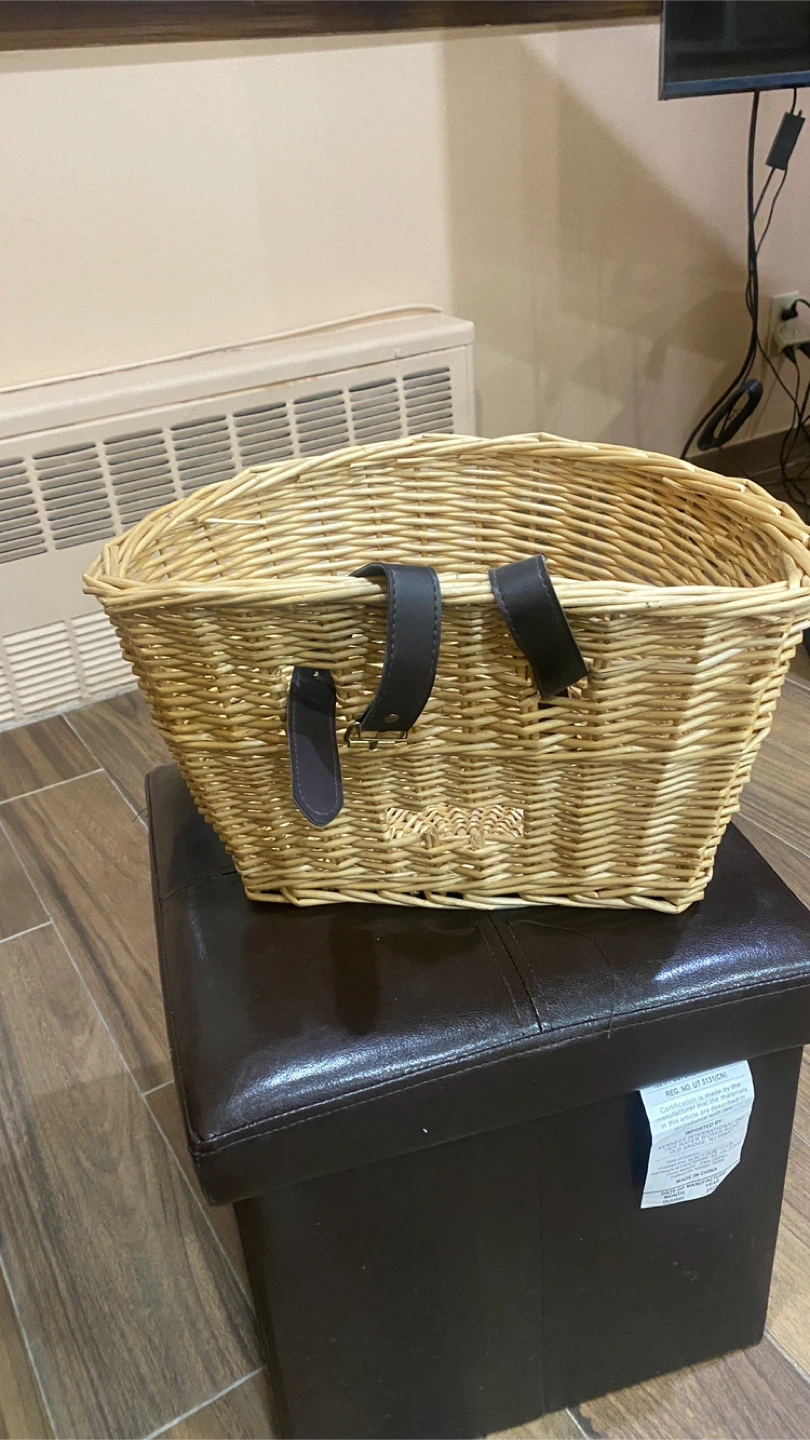 Retro bicycle basket - photo 5