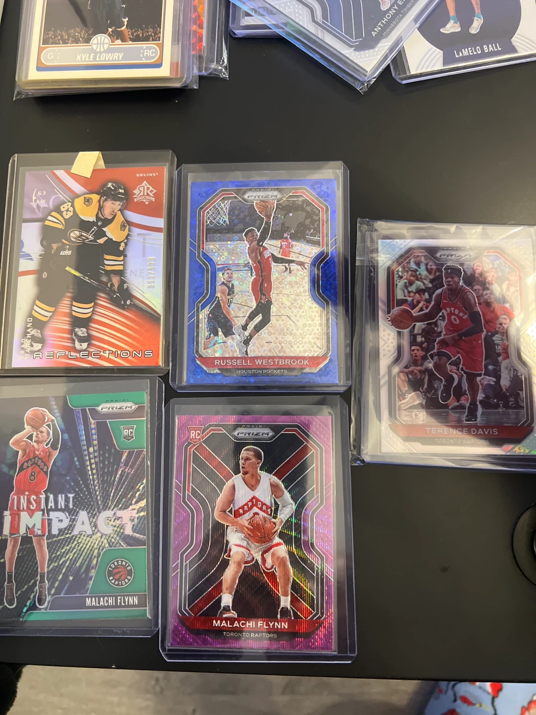 Panini Prizm Malachi Flynn RC Toronto Raptors Basketball Card