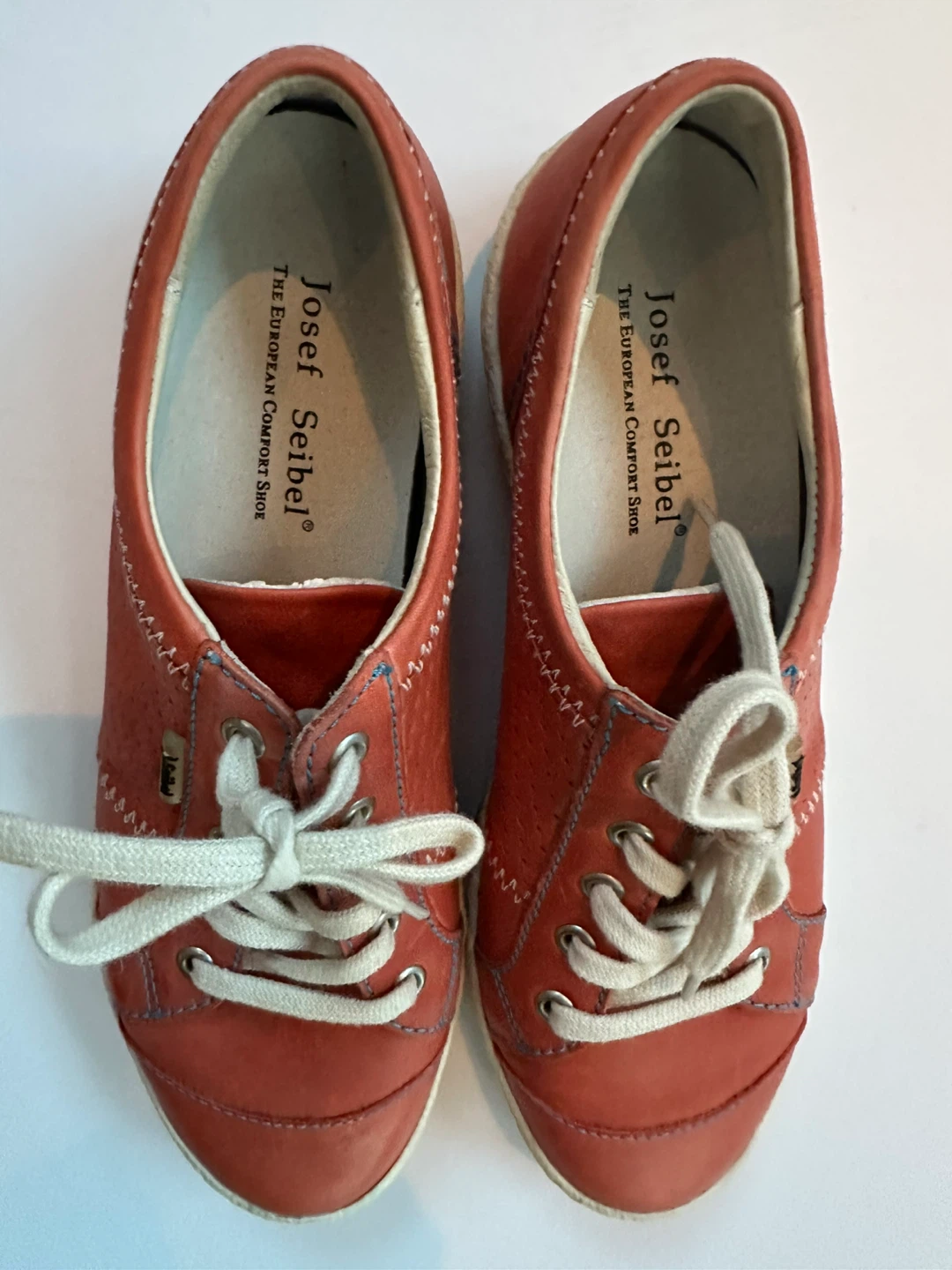 JOSEF SEIBEL women’s leather sneakers - size 6/EU 37 - photo 3