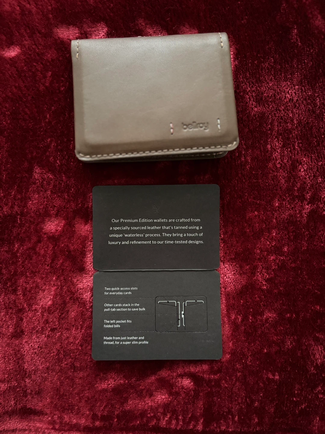 Bellroy Premium Leather Wallet – New - photo 2