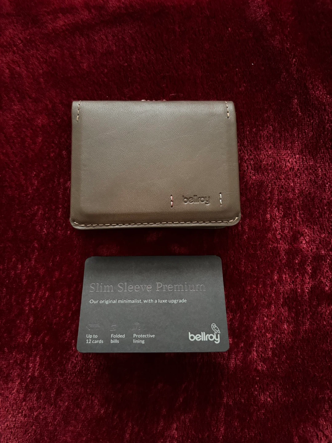 Bellroy Premium Leather Wallet – New