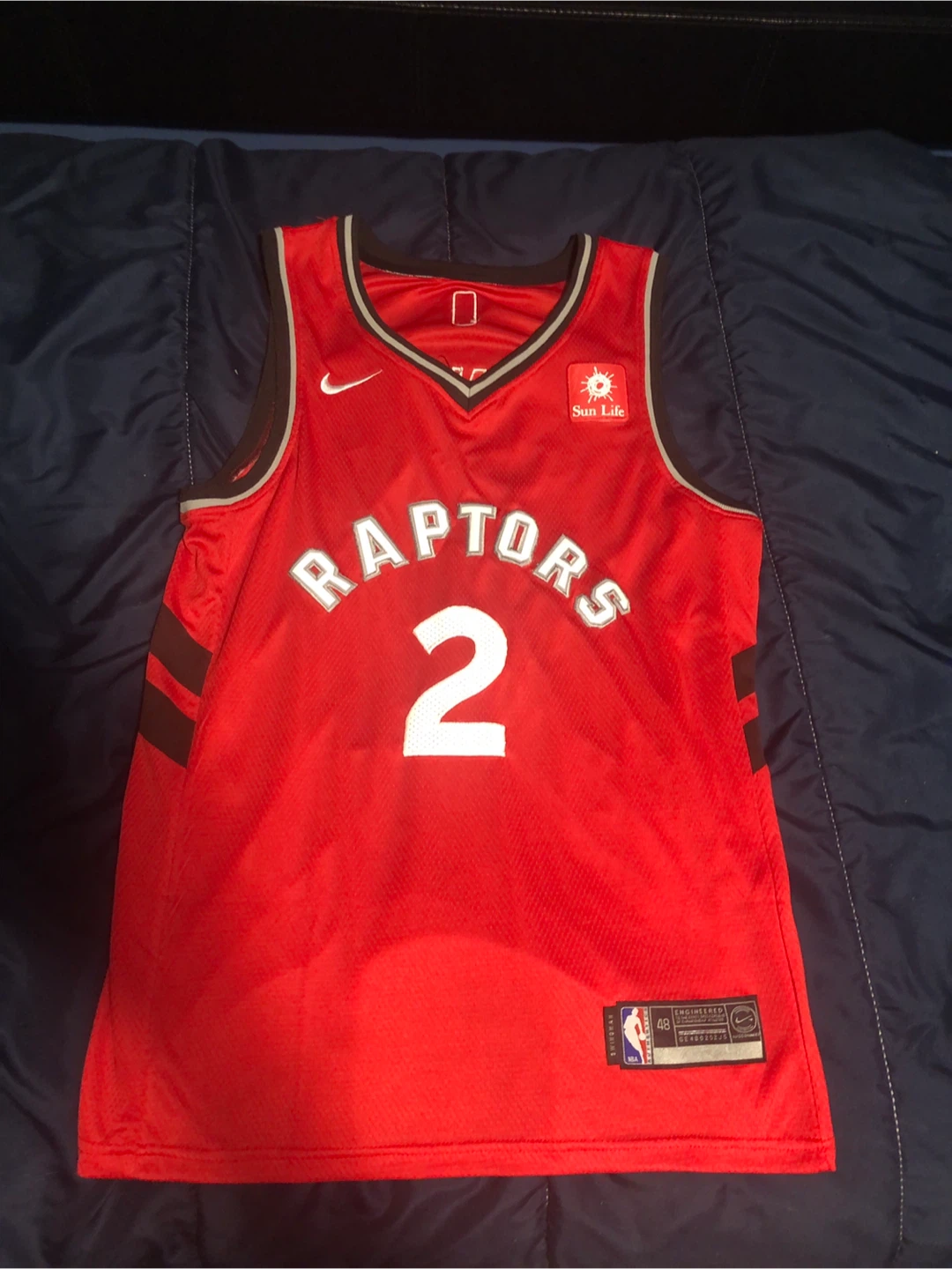 Kawhi Leonard Toronto Raptors Nike Swingman Jersey Size 48