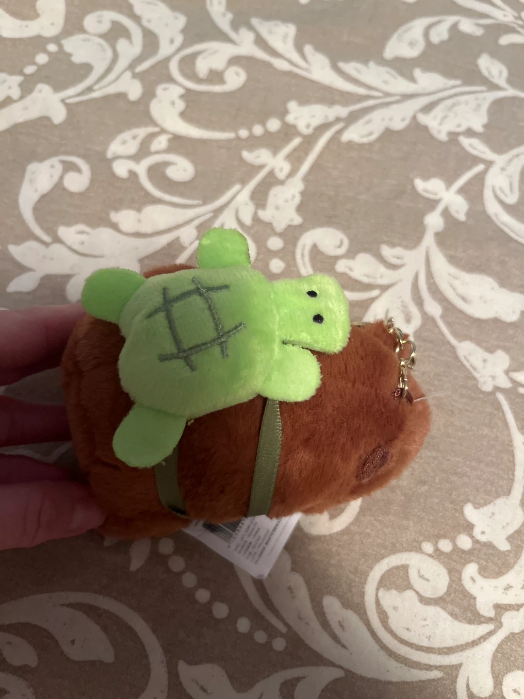 Capybara stuffy + keychain (brand new from Brazil) - photo 3
