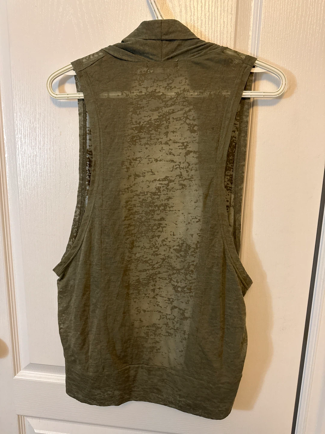 Costa Blanca Open Front Cardigan Vest - Size S - photo 2