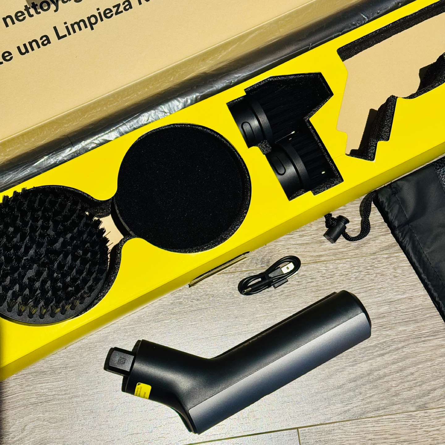 HOTO Cordless Spin Scrubber with 6 brush heads — New 🥕 - photo 2