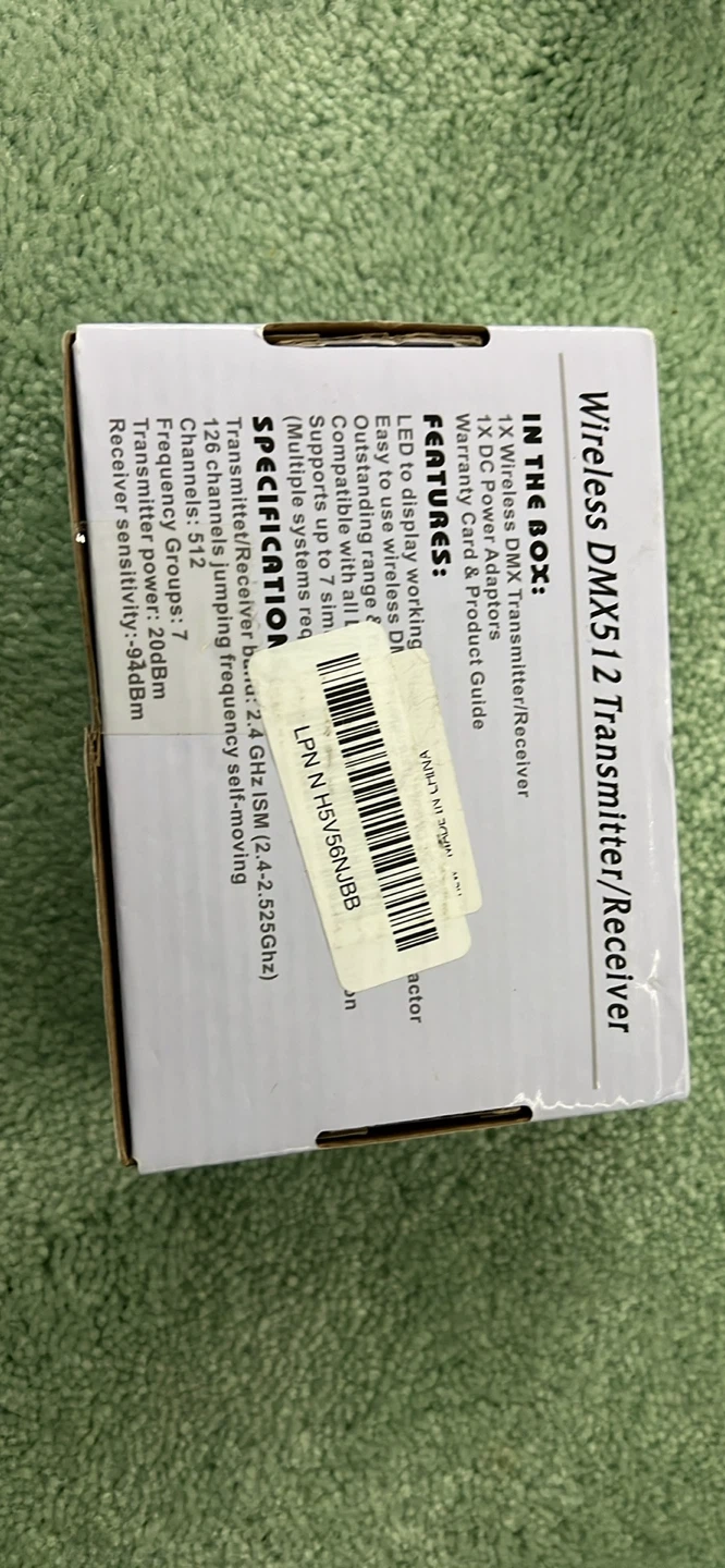 Wireless DMX512 Transmitter/Receiver System - photo 4