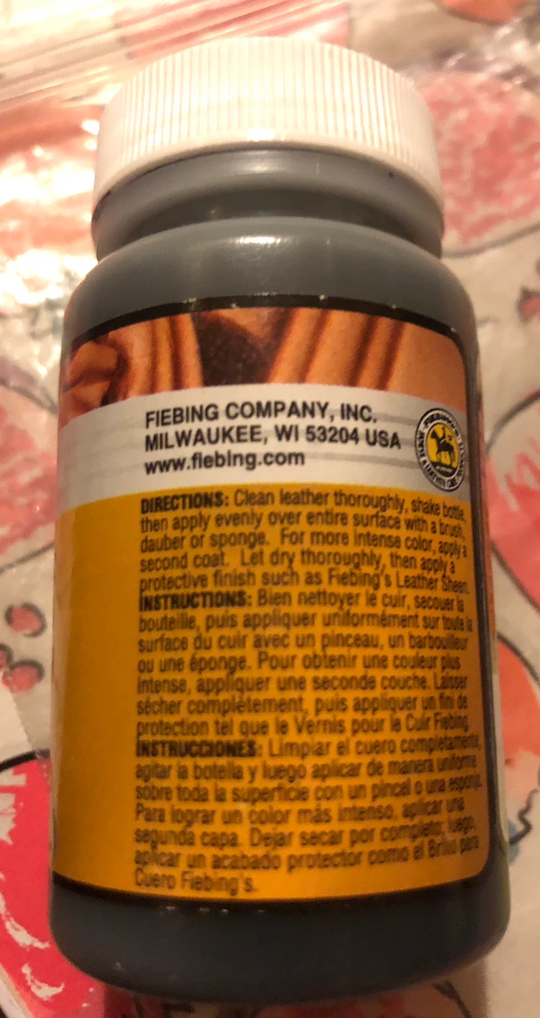 Fiebing's Leather Colors Black Dye - photo 2