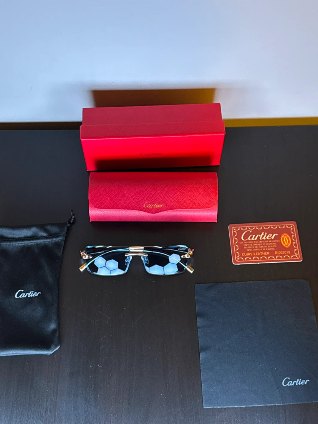 Cartier Rimless Glasses