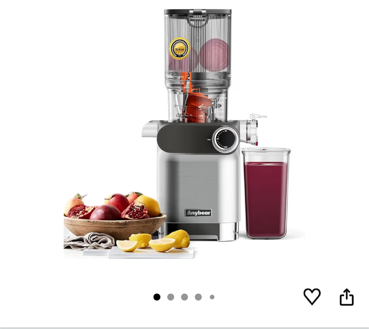 Anybear Juice Master Slow Juicer