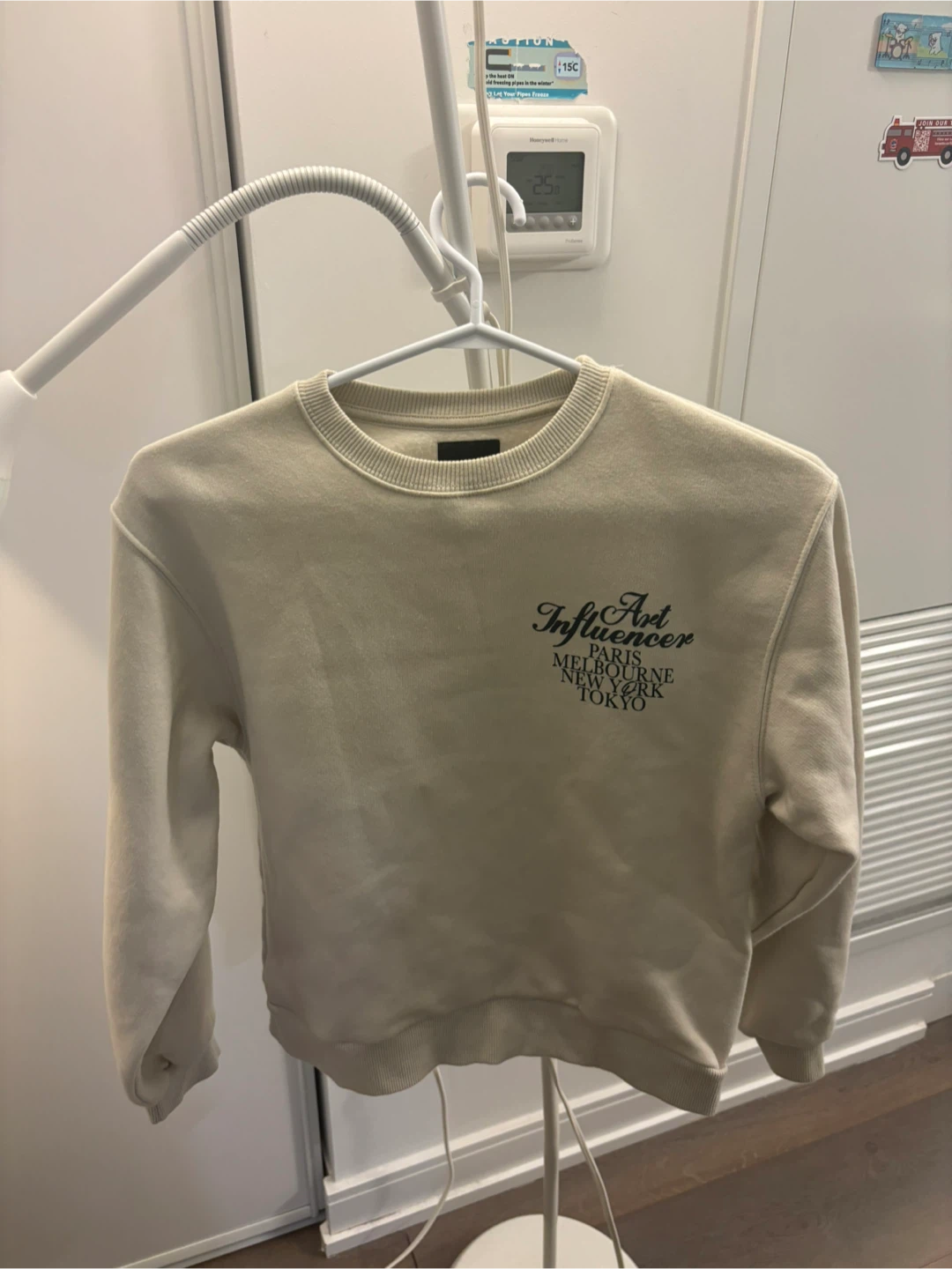 Cream Crewneck Sweatshirt