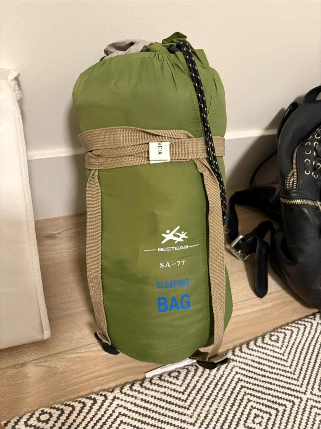BESTEAM SA-77 Sleeping Bag - Olive Green - photo 2