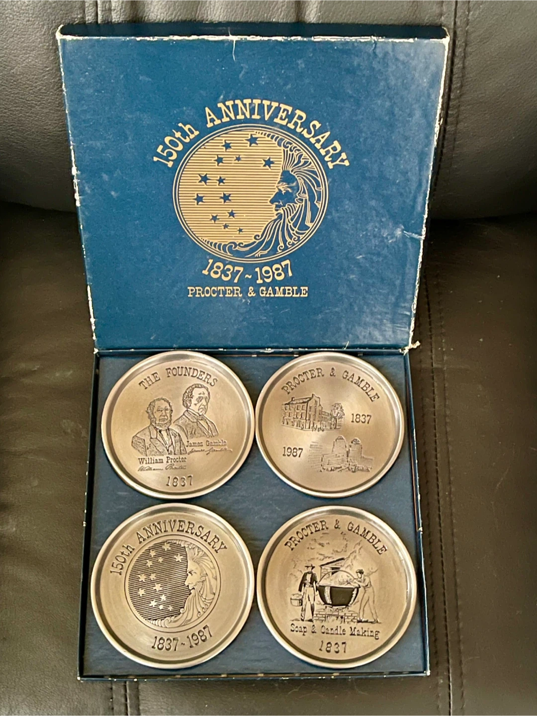Procter & Gamble 150th Anniversary Coasters (Set of 4)
