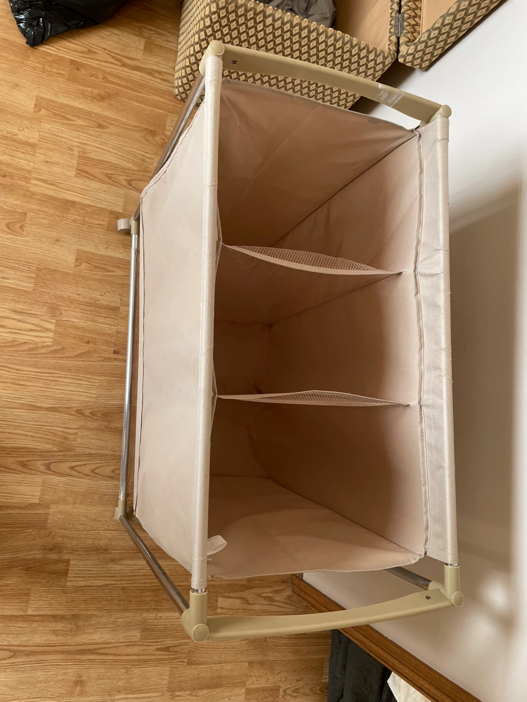 3-Bin Rolling Laundry Sorter - photo 2