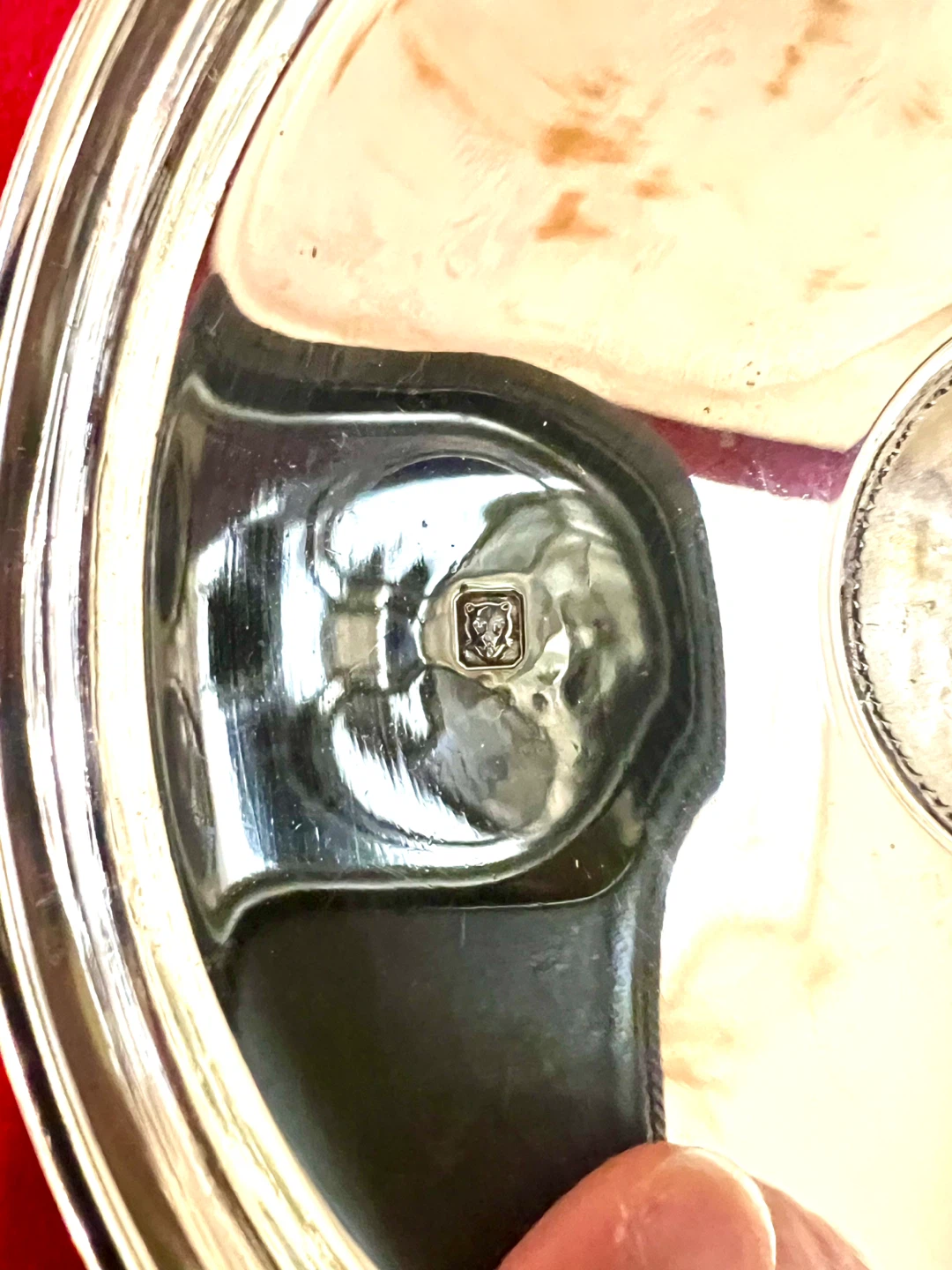 STERLING SILVER Churchill British Commemorative Collectors Dish - photo 3