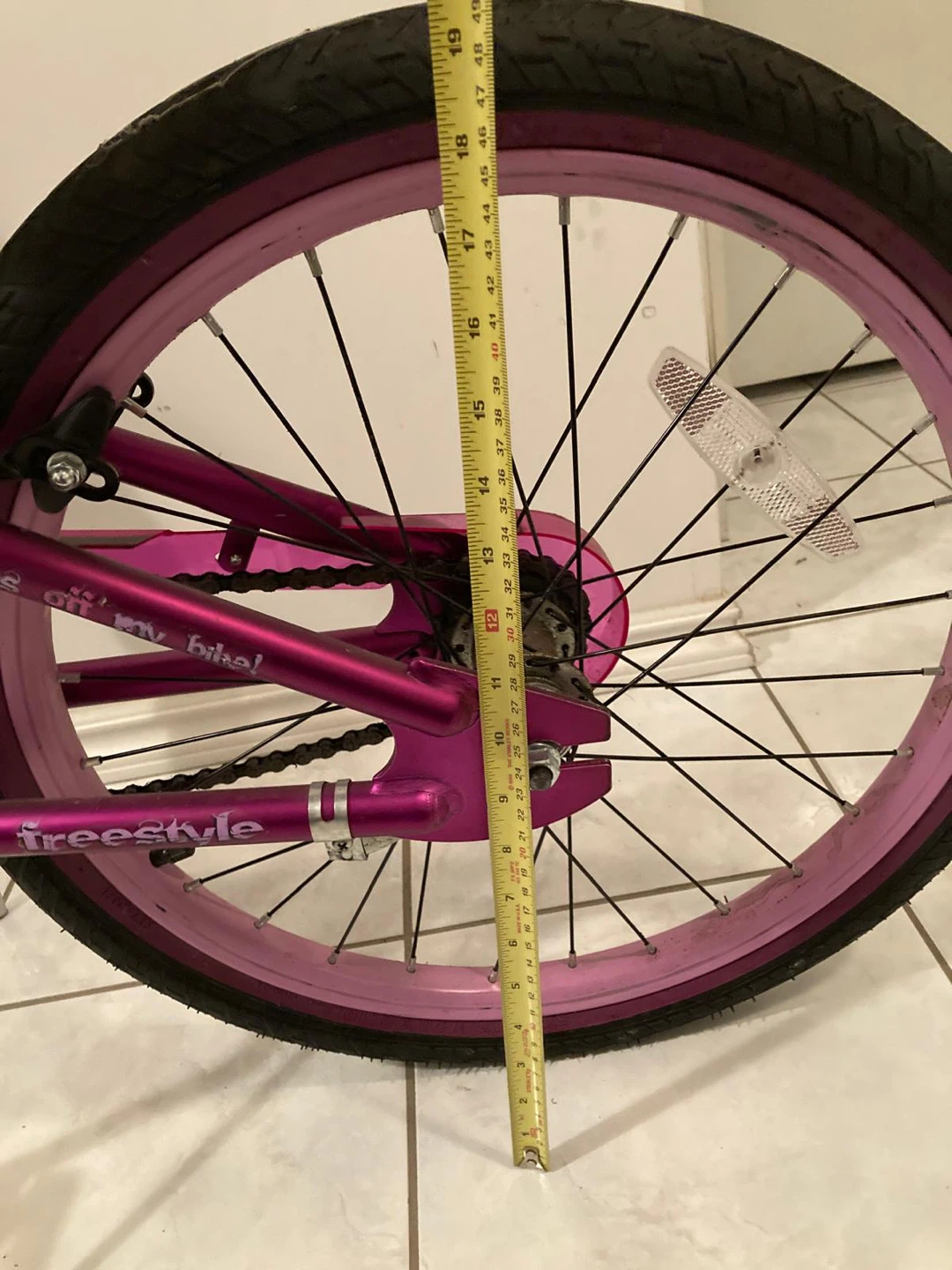 Pink Freestyle BMX Bike for Kids - photo 2