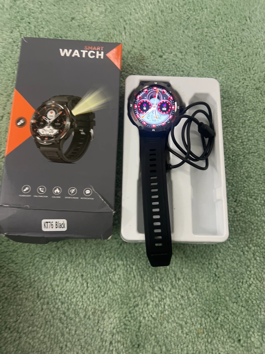 Smart Watch KT76 Black