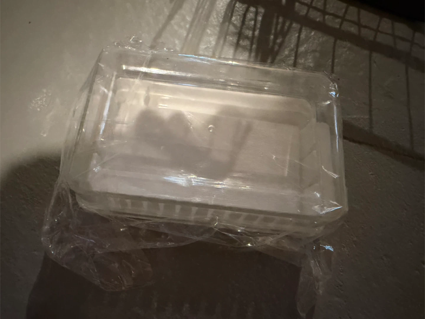 Clear Plastic Butter Container
