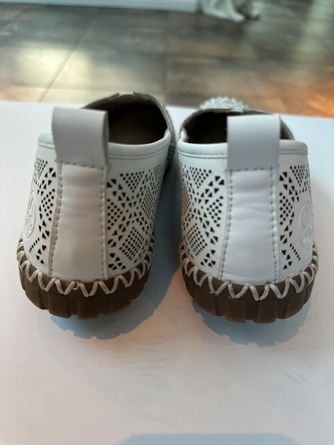 RIEKER Antistress Perforated Leather Loafers Sz.11/ EU 42 - photo 3