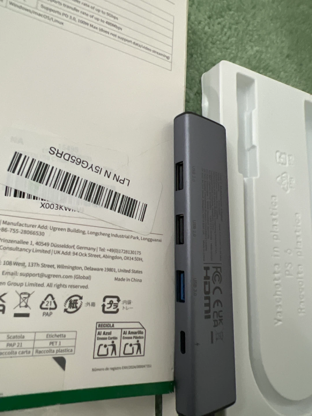 UGREEN USB-C Hub Adapter - photo 2