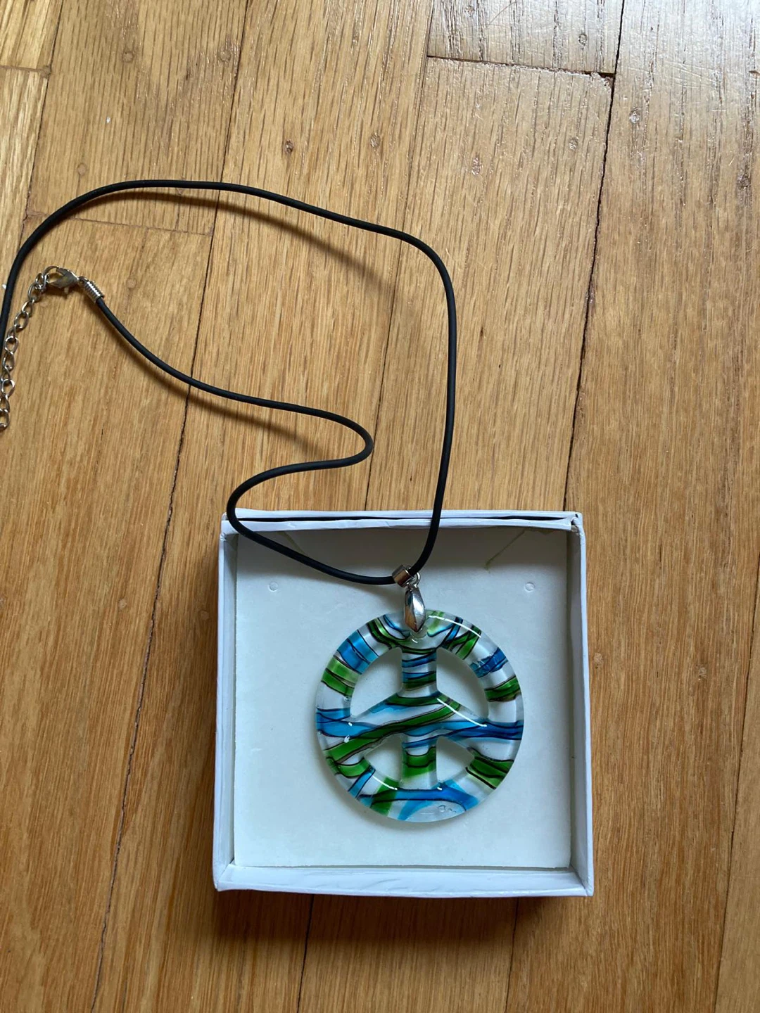 Peace Sign Pendant Necklace