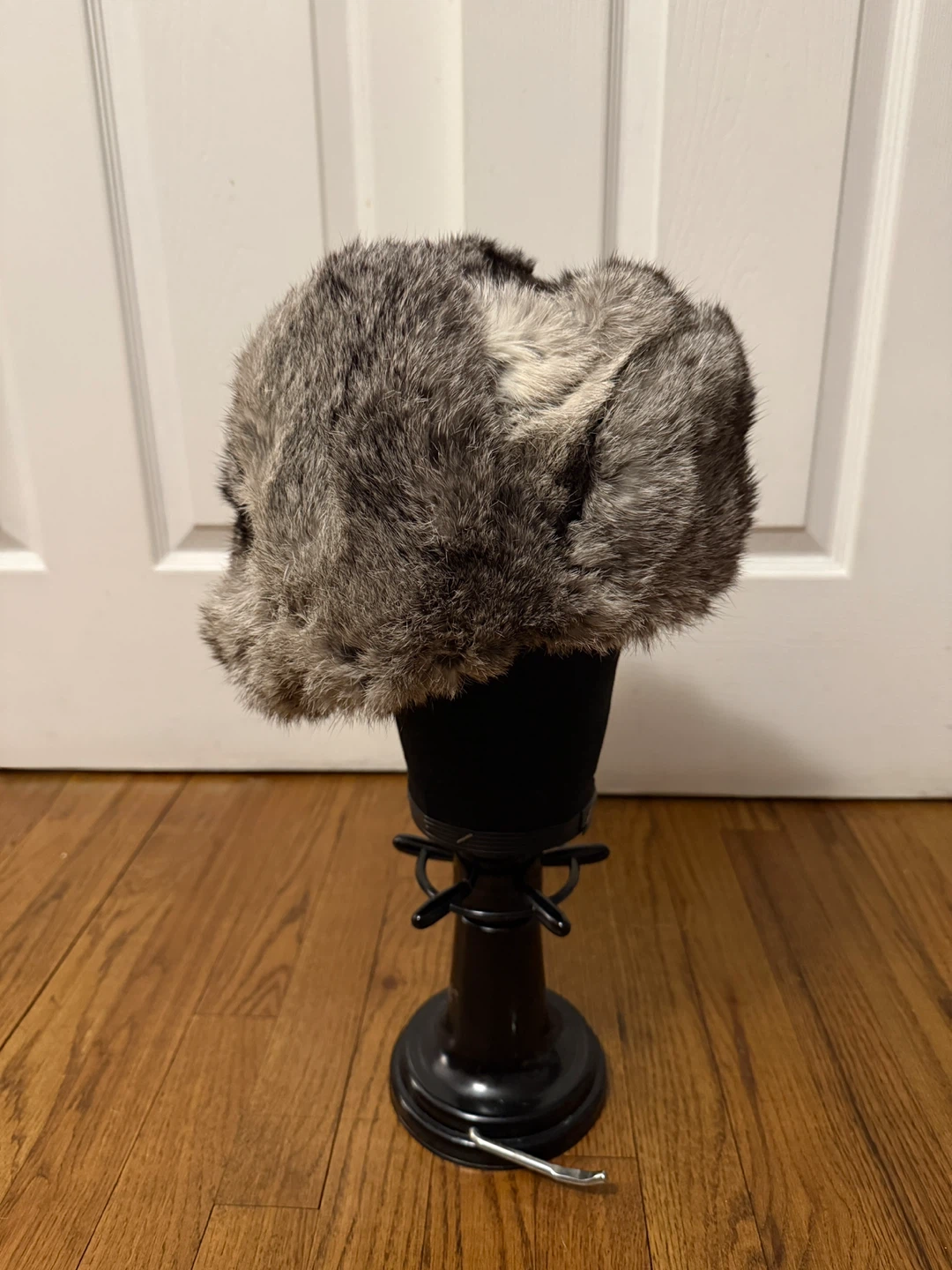 Unisex Vintage Rabbit Fur Trapper Hat 🥕 - photo 3