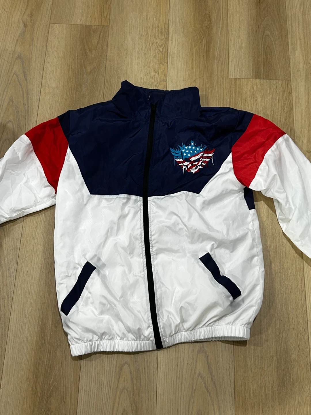 WWE American Nightmare Authentic Windbreaker Jacket
