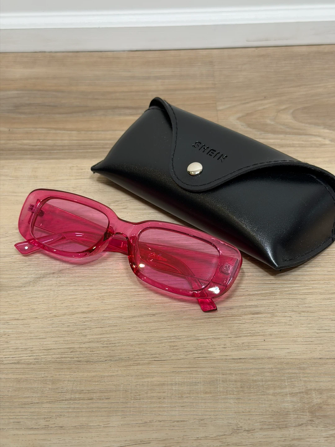 Pink sunglasses