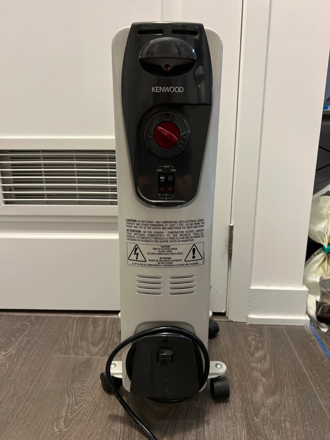 Kenwood Oil Filled Radiator Heater