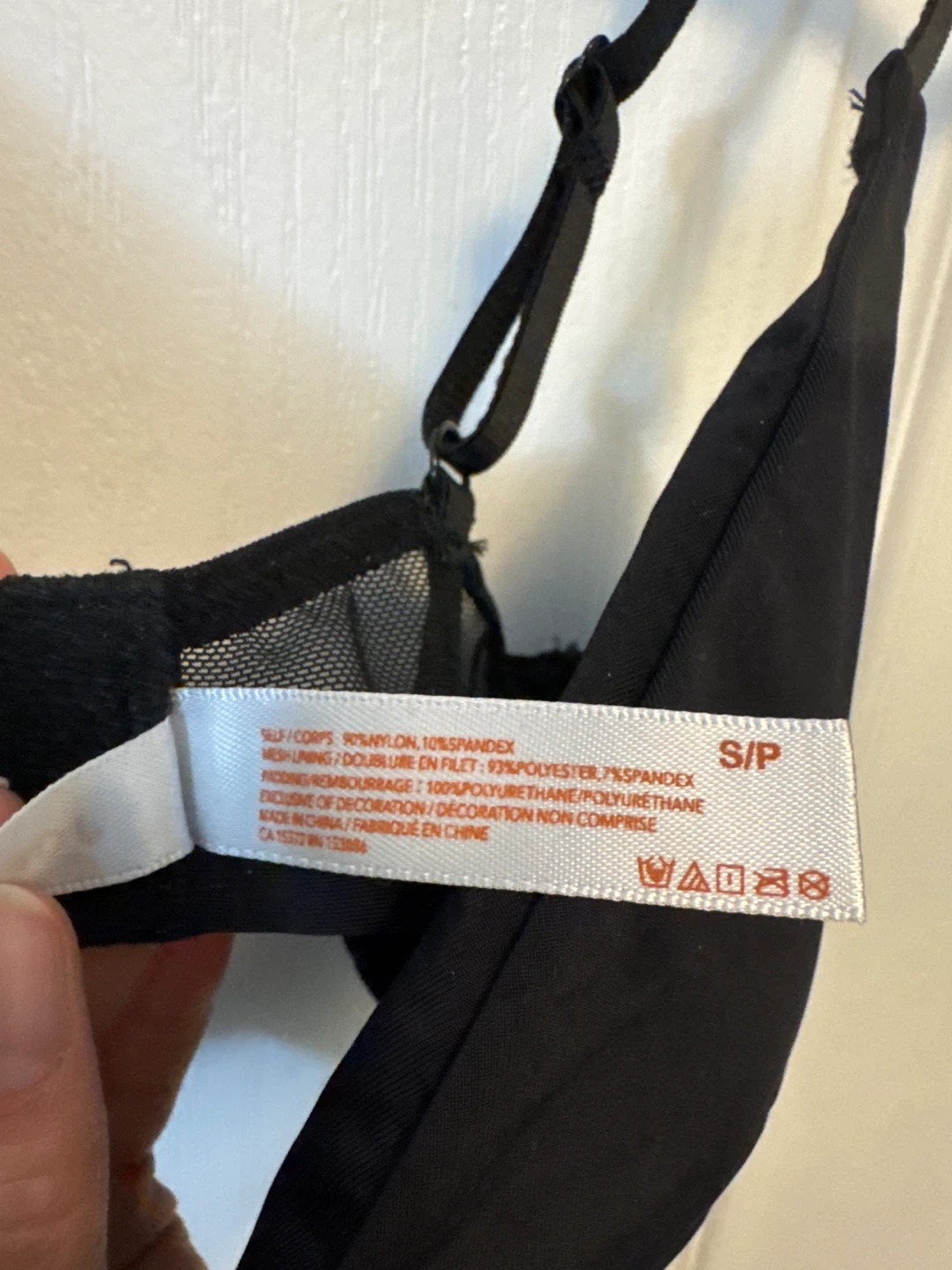 Joe Fresh Black Bralette - Size S - photo 4