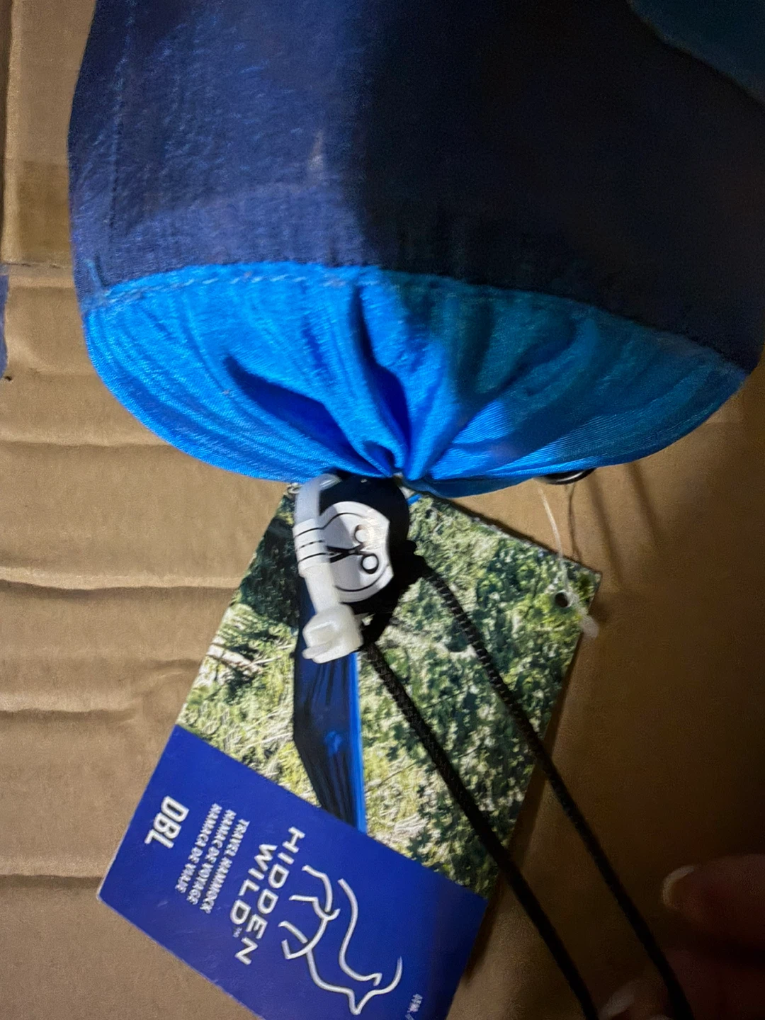 Hidden Wild Double Travel Hammock - Blue - photo 3