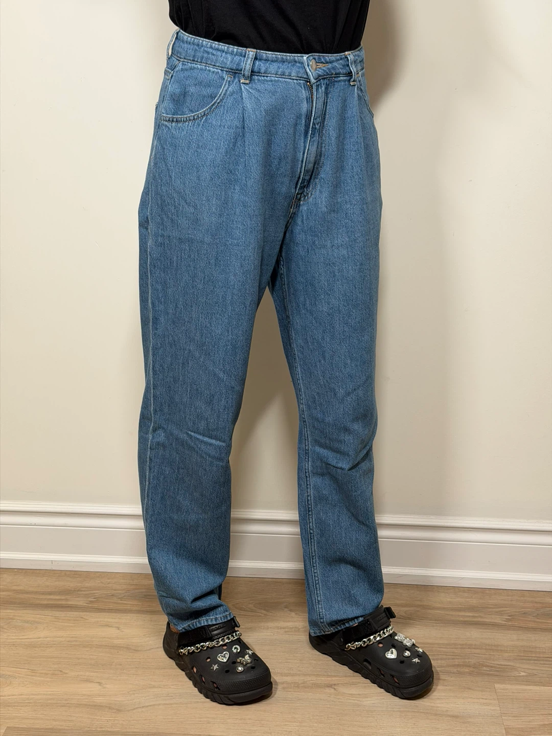 Denim Jeans Pants Loose - photo 2