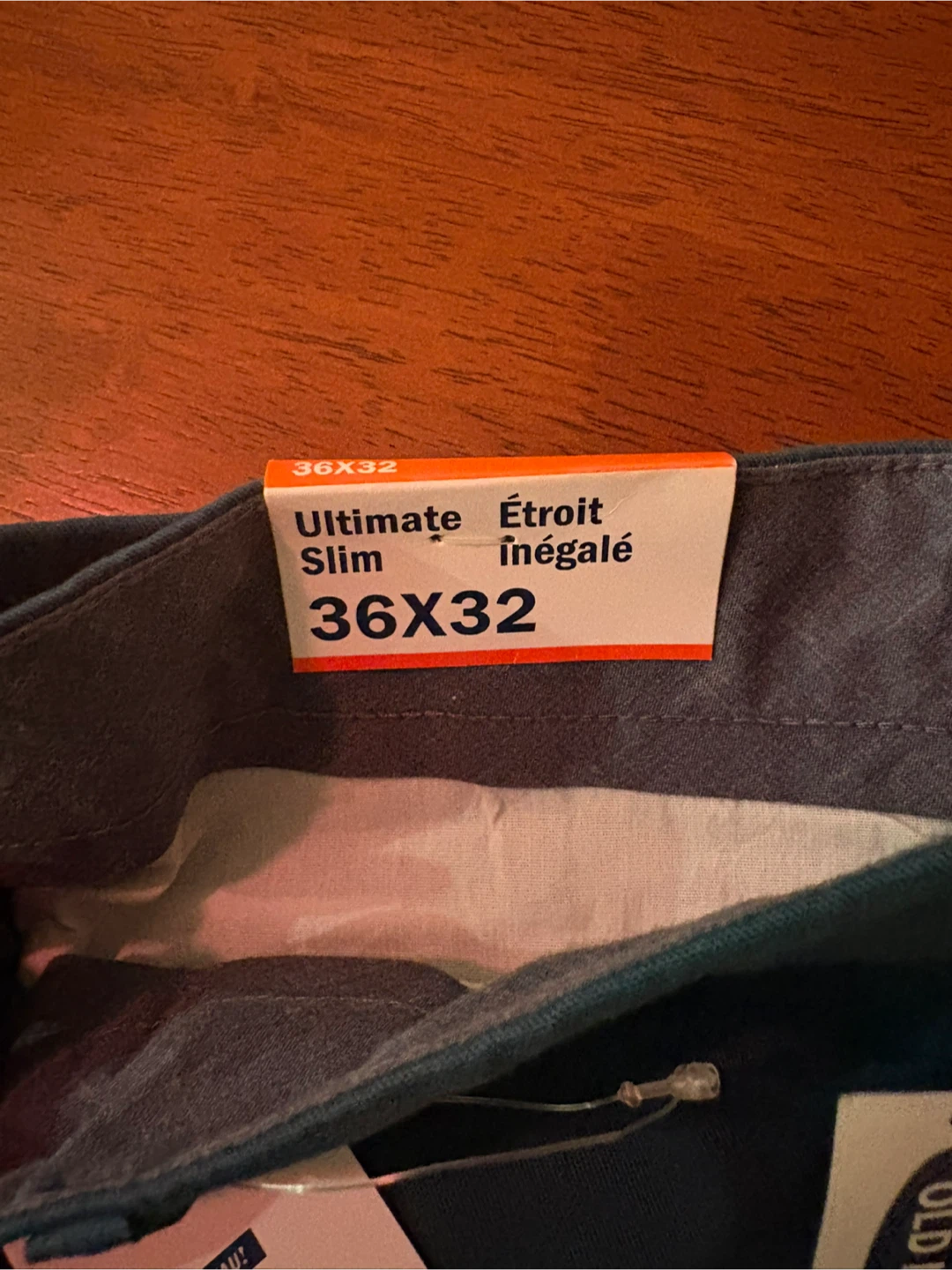 Old Navy Ultimate Slim Built-In Flex Pants 36x32 - photo 3