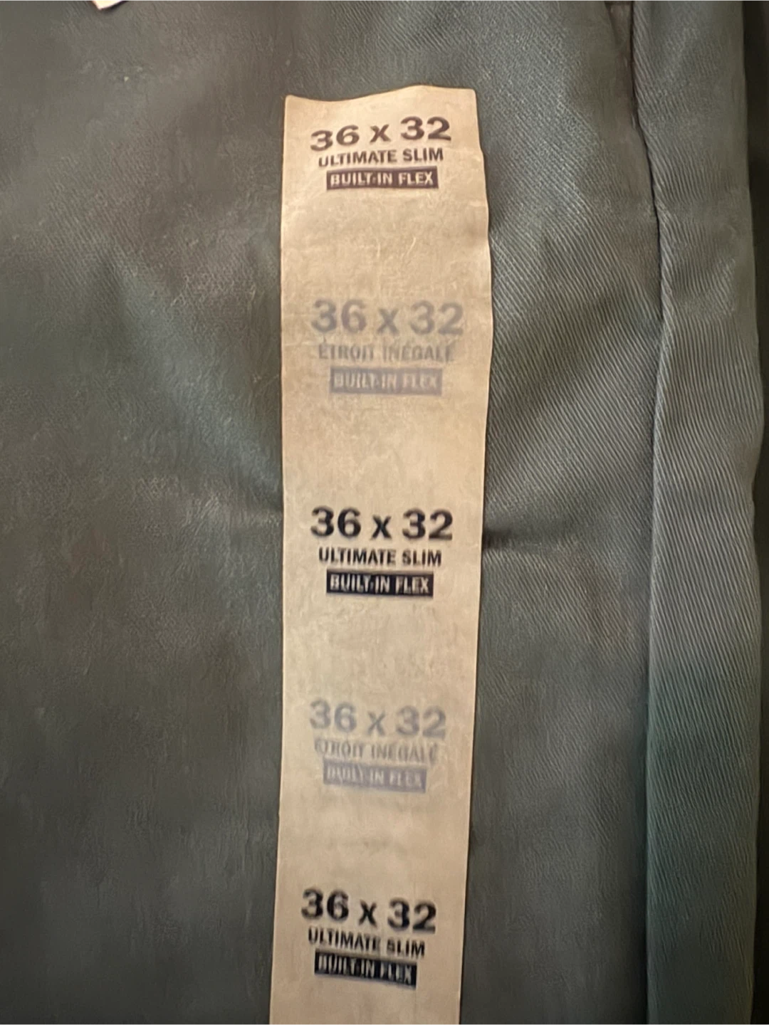 Old Navy Ultimate Slim Built-In Flex Pants 36x32 - photo 2