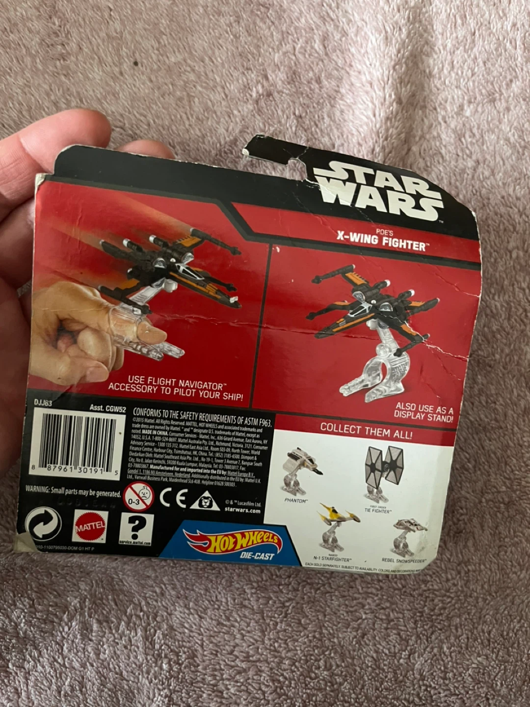 Hot Wheels Star Wars Poe's X-Wing Fighter - photo 2