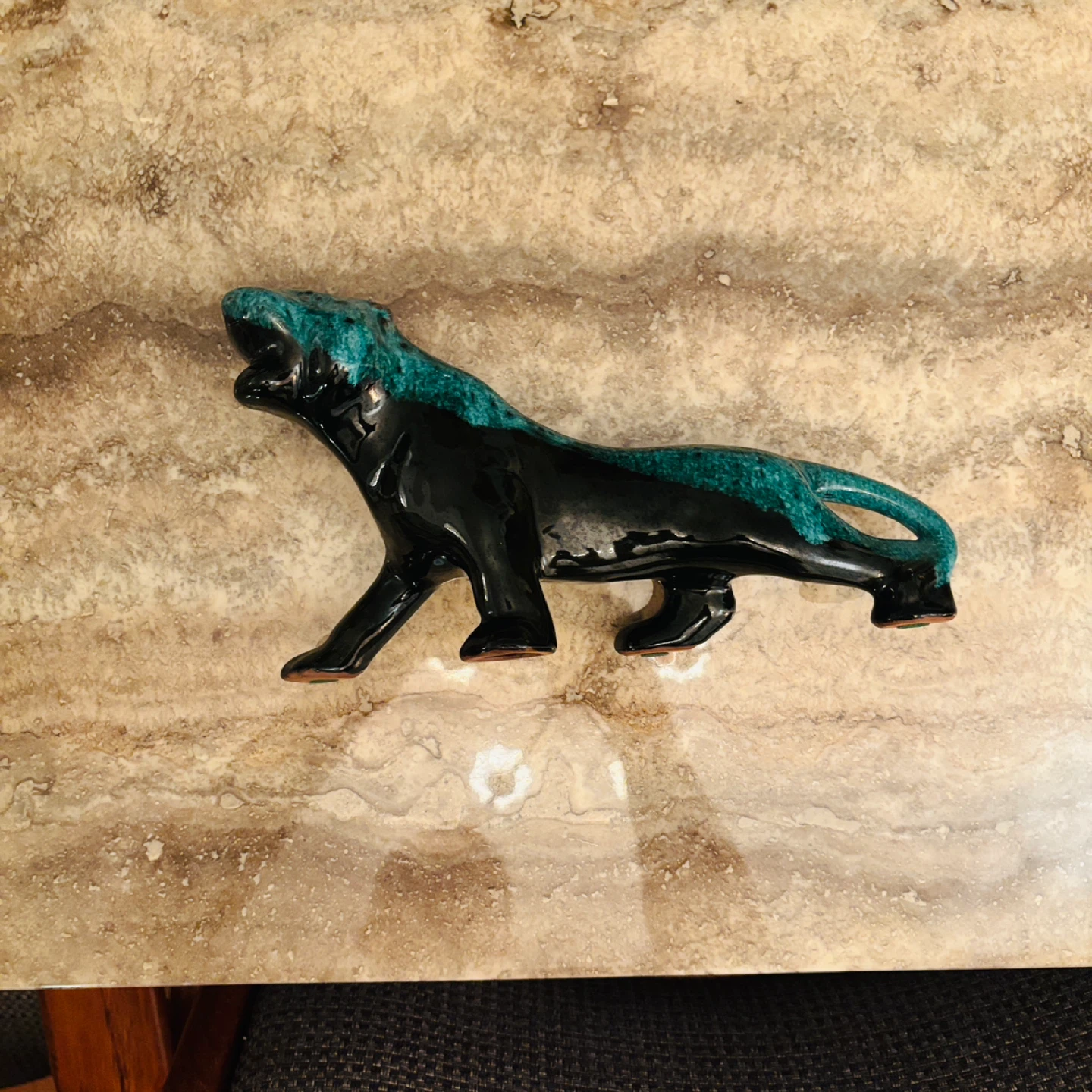 Blue Mountain Panther Figurine