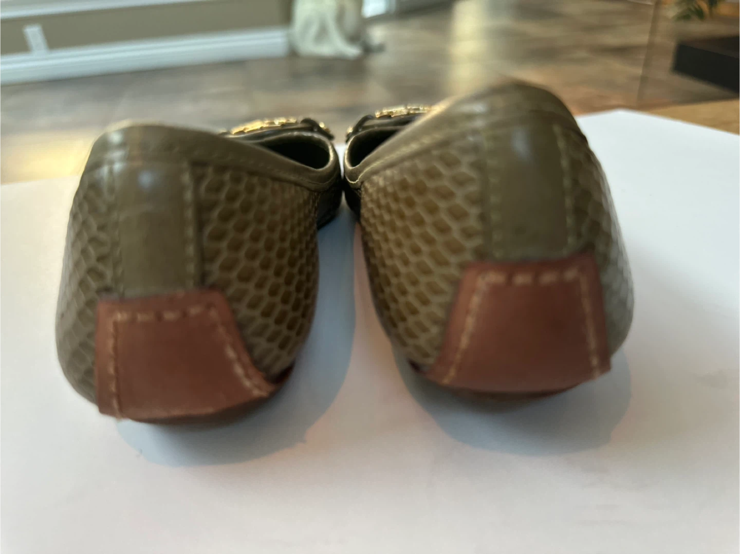 Tory Burch Ballet Flats - Olive Green Sz. 6M - photo 3