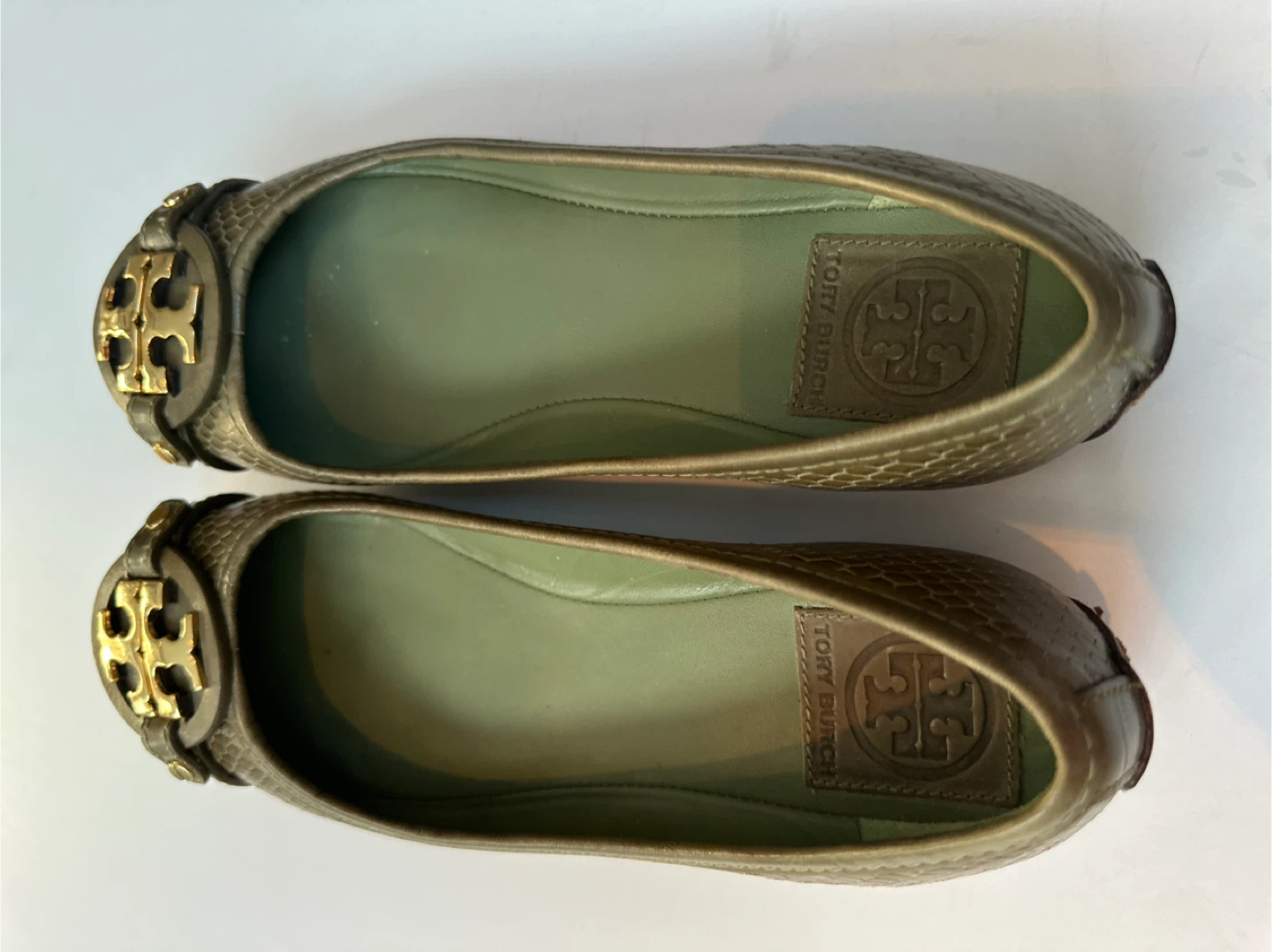 Tory Burch Ballet Flats - Olive Green Sz. 6M - photo 4