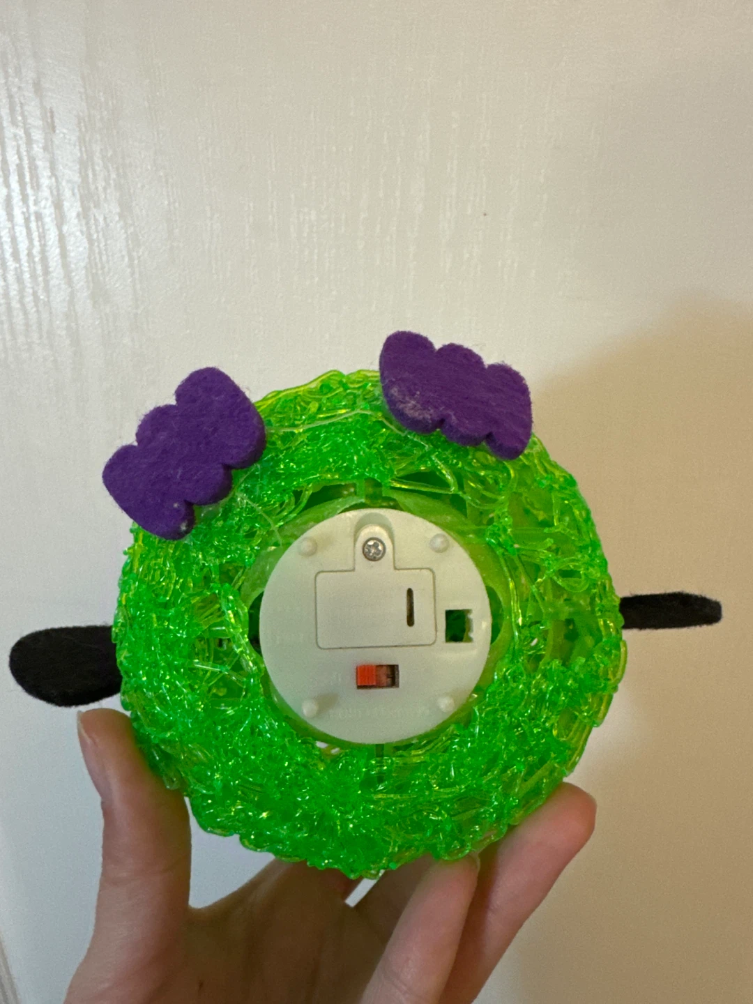 Halloween Light-Up Green Owl Decoration 🥕 - photo 2