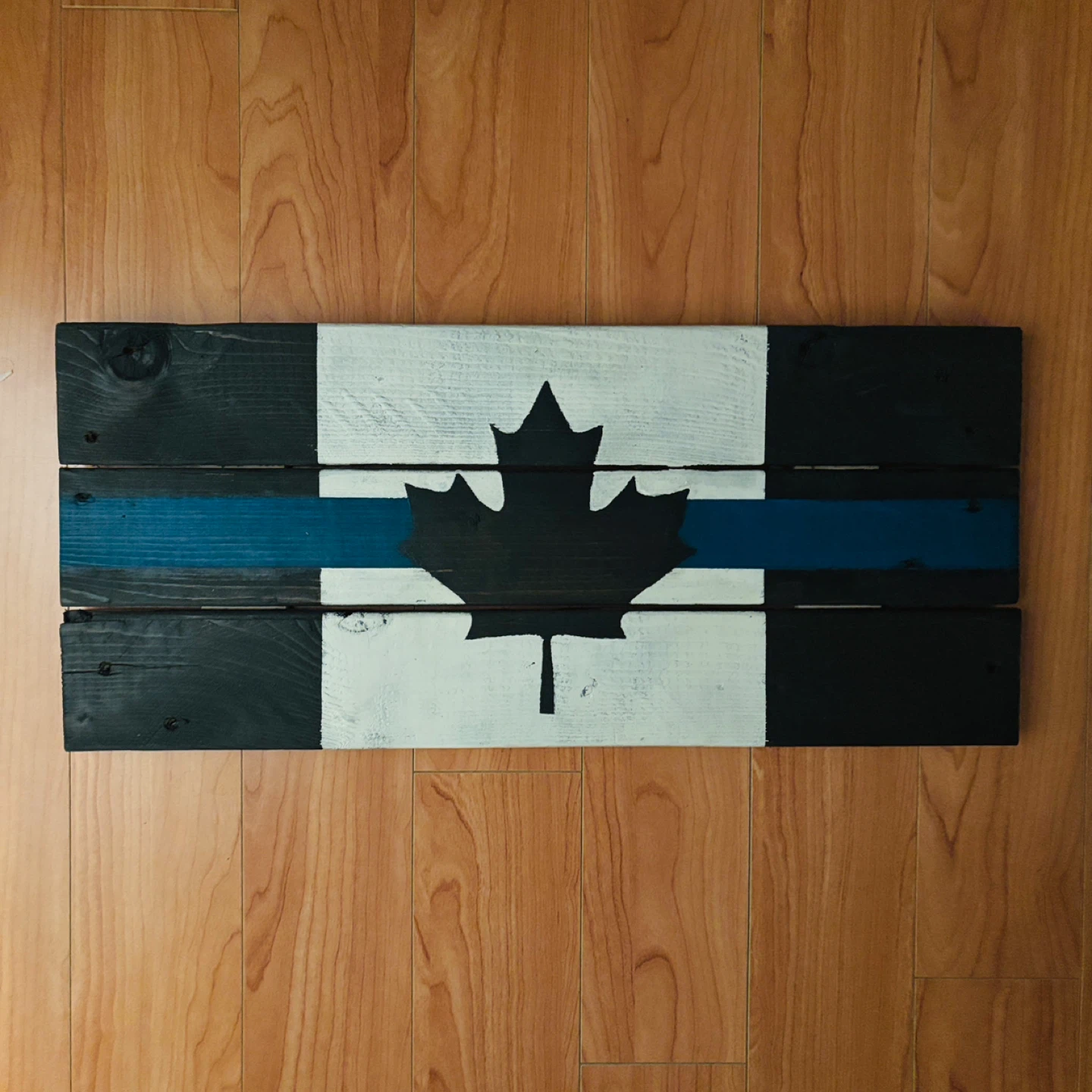 Artist Made Canadian Flag Wall Art