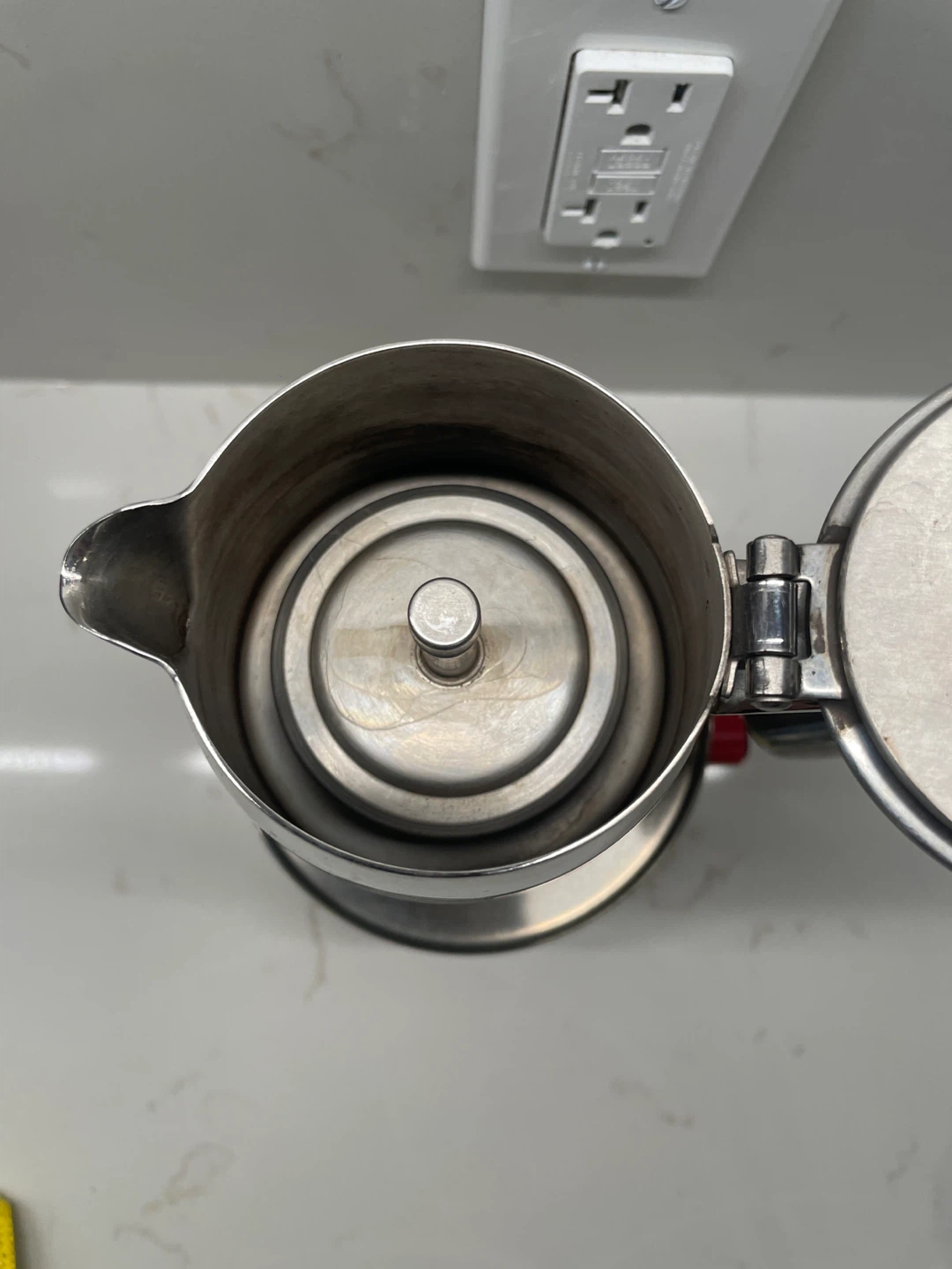 Tiamo Stainless Steel Moka Pot with Burner - photo 2